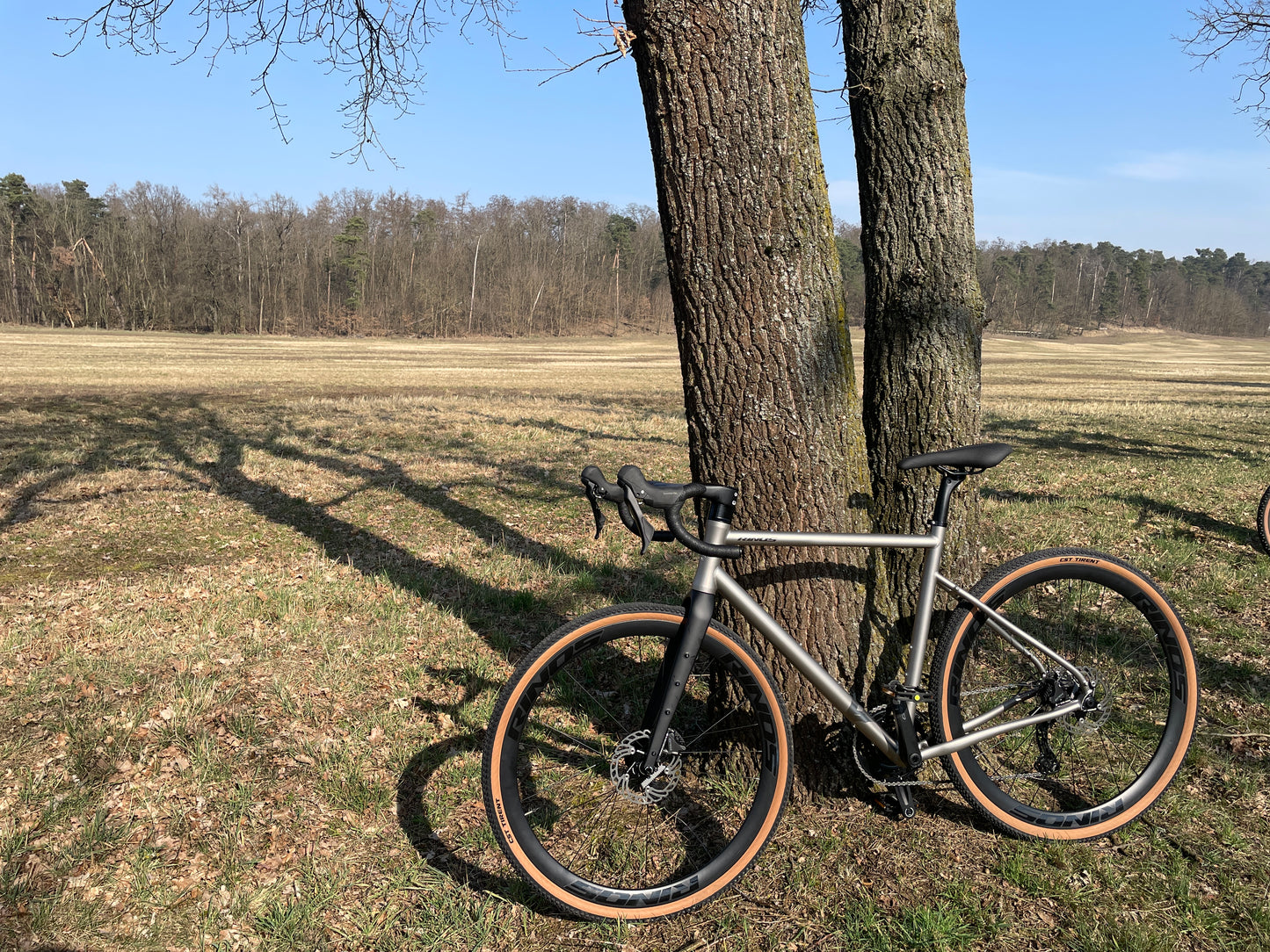 RINOS Titanium Gravel Bike Atlas 1 Shimano GRX400