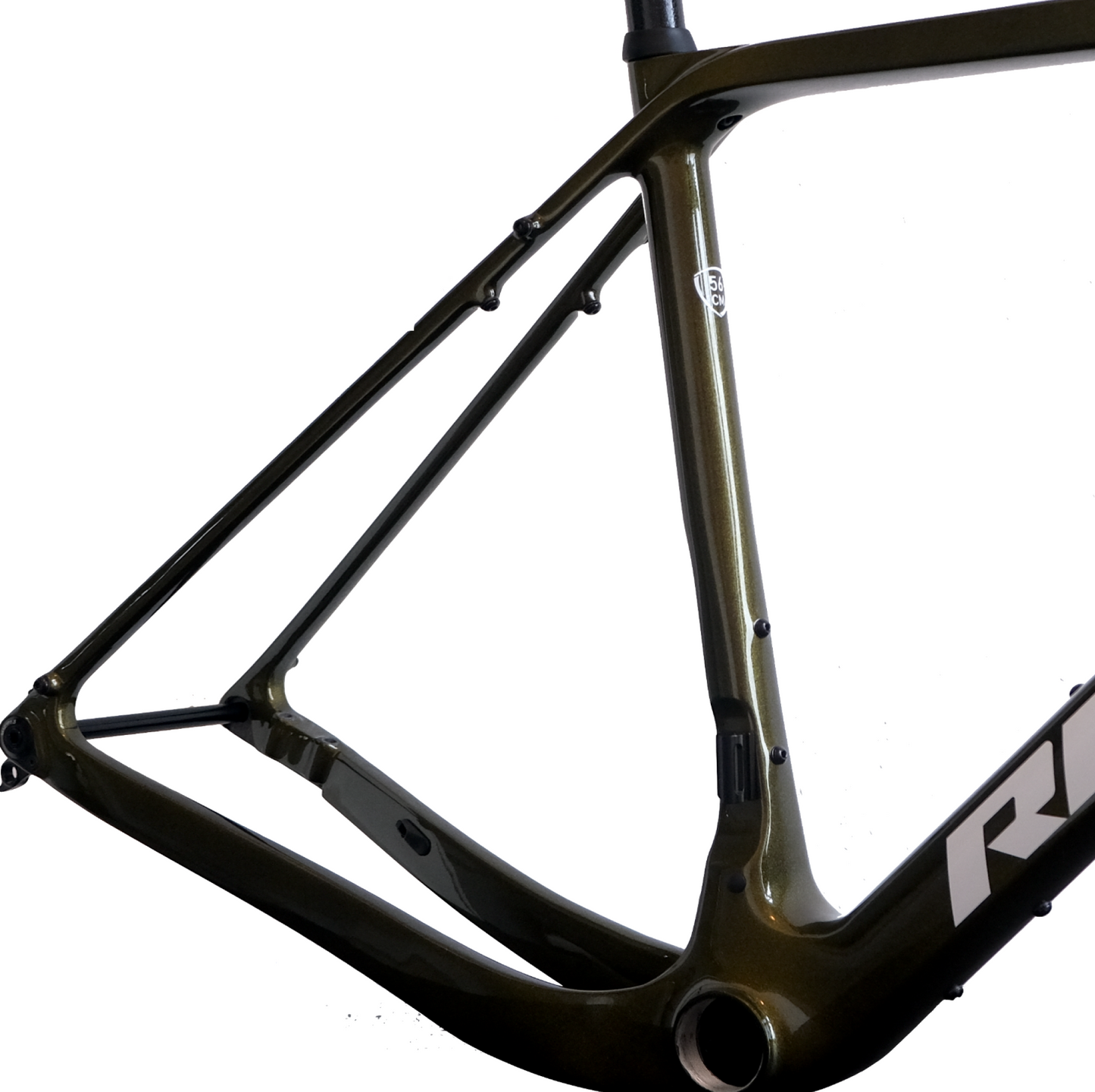 RINOS Frame set with fork seatpost handlebar carbon fiber T800