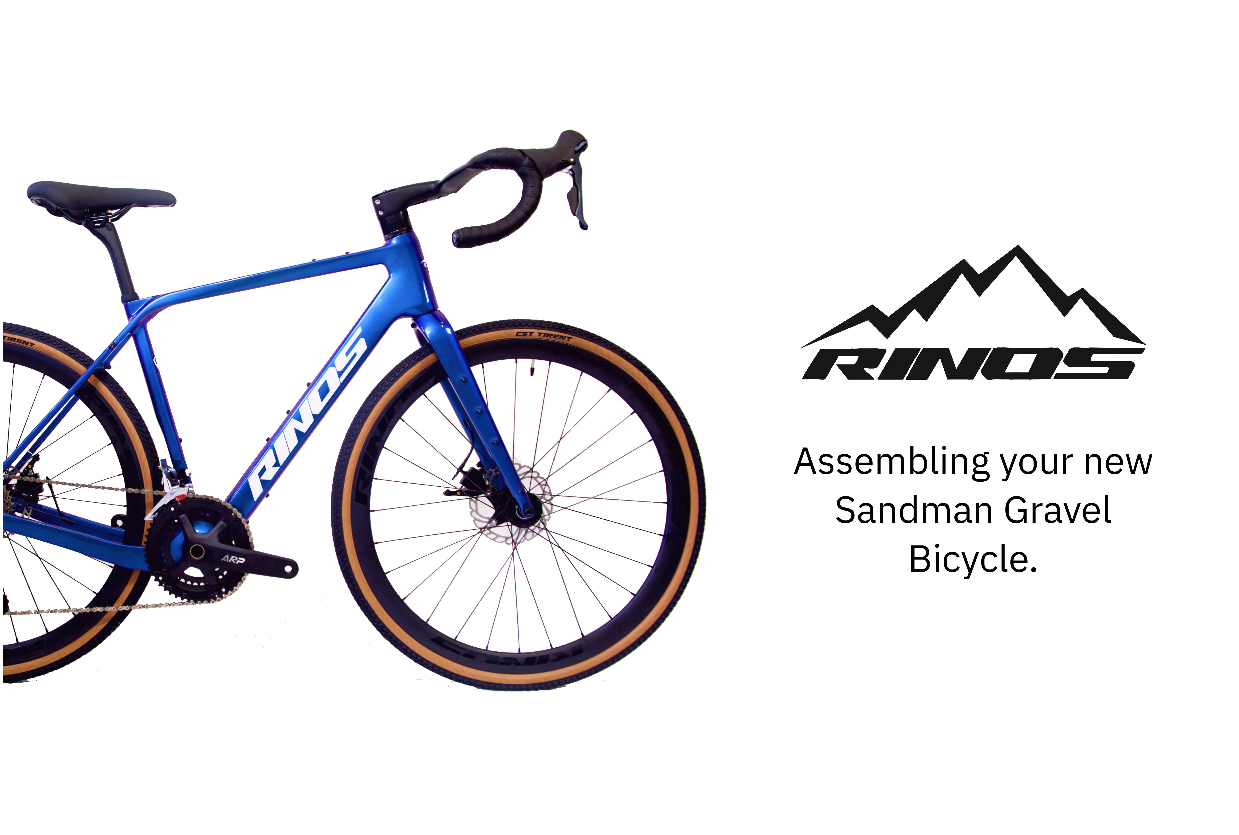 Rinos Sandman Gravel bike assembly