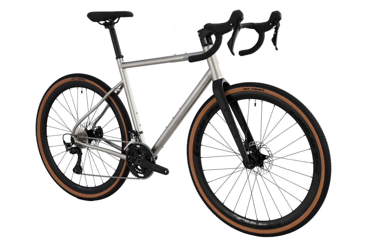 RINOS Atlas 3. Bici de Gravel de Titanio Shimano GRX600