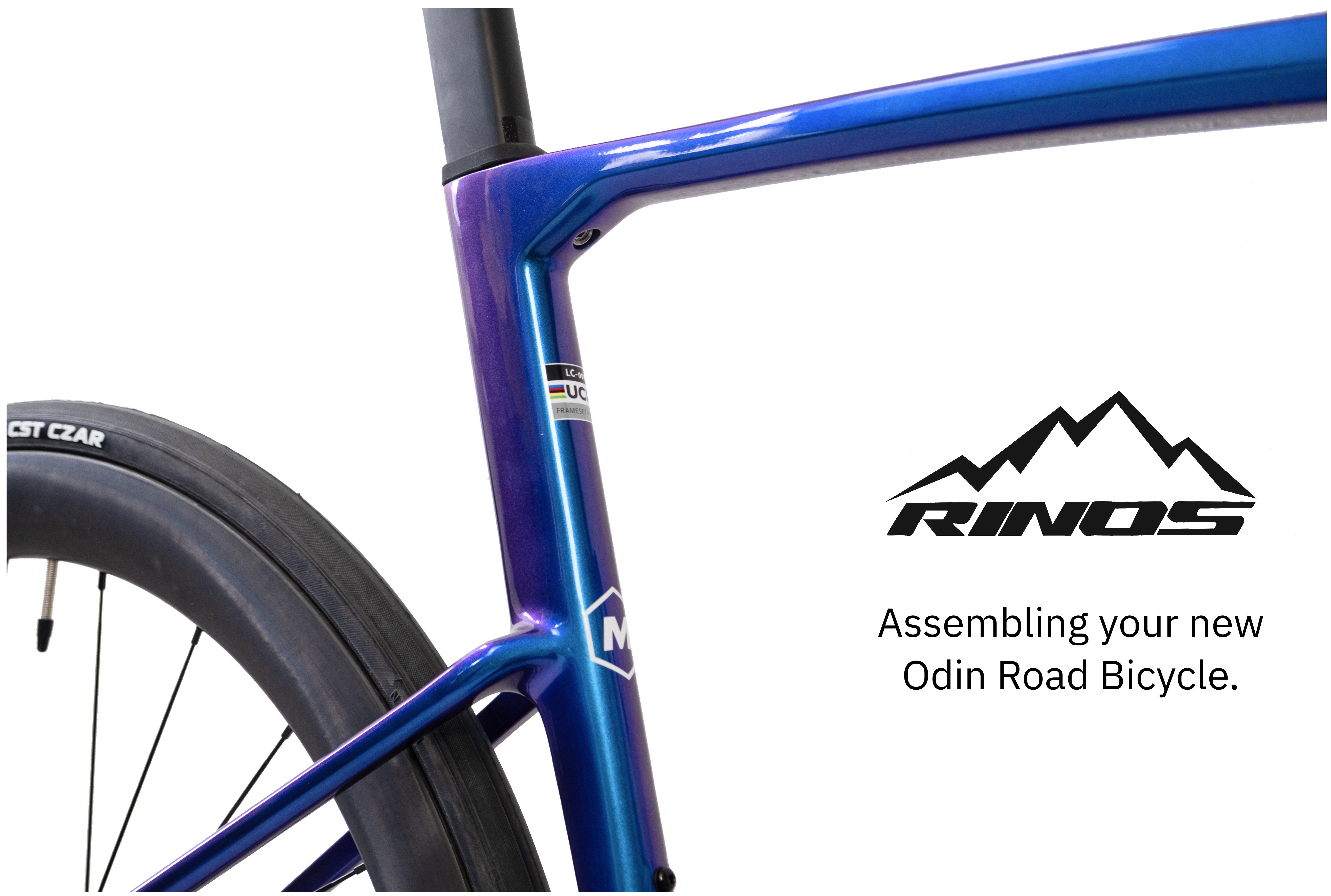 Odin road bike assembly video preview