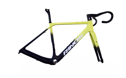 RINOS Frame set with fork seatpost handlebar carbon fiber T800